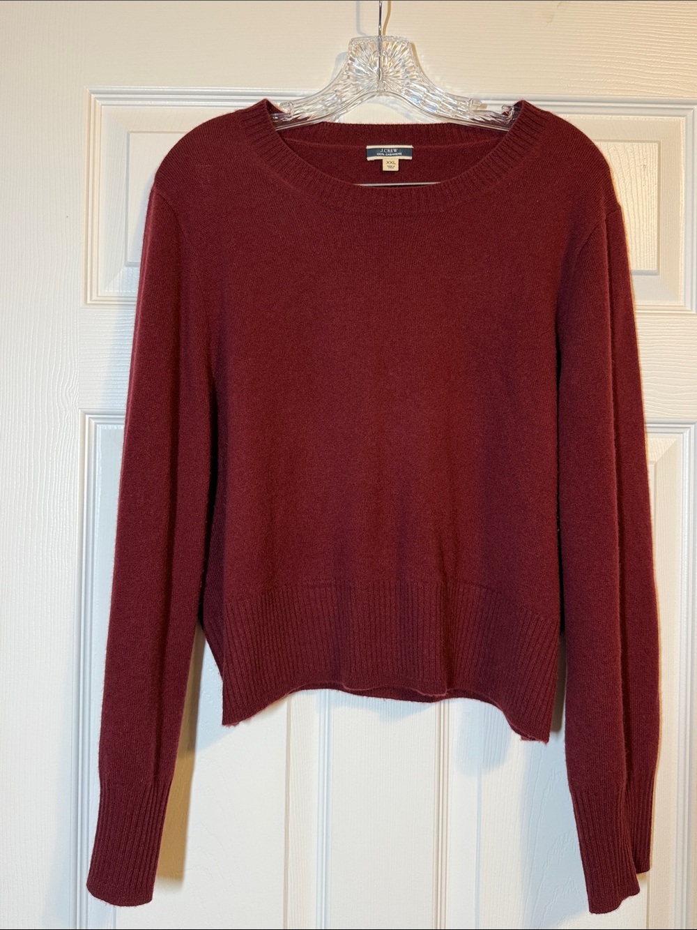 J. Crew Cashmere Cropped Sweater